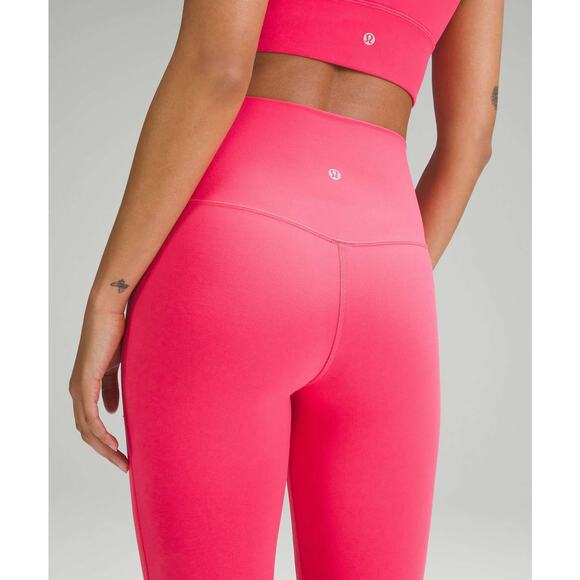 Lululemon Align High-Rise Pant 25” Nulu Size 6 Lip Gloss - Picture 4 of 7